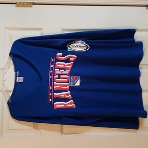 New York Rangers womens long sleeve tshirt NWT